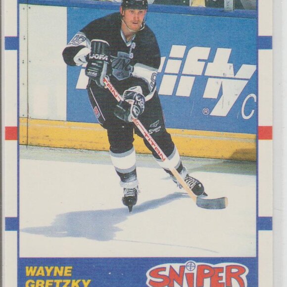 Wayne Gretzky 1990 SCORE Sniper #336 - Picture 1 of 2